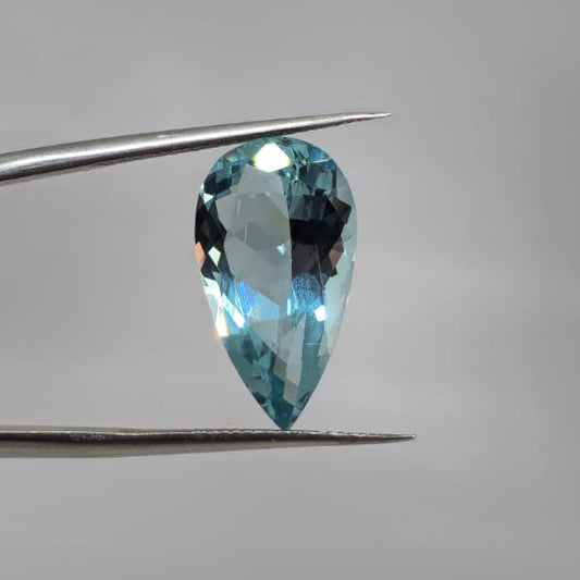 Béryl aigue-marine Eclat d'or