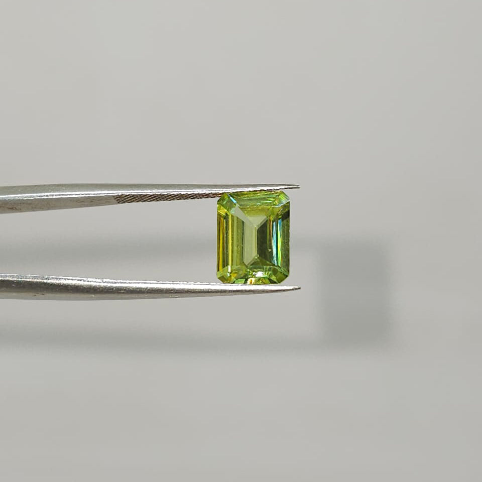 Sphène Vert Eclat d'or
