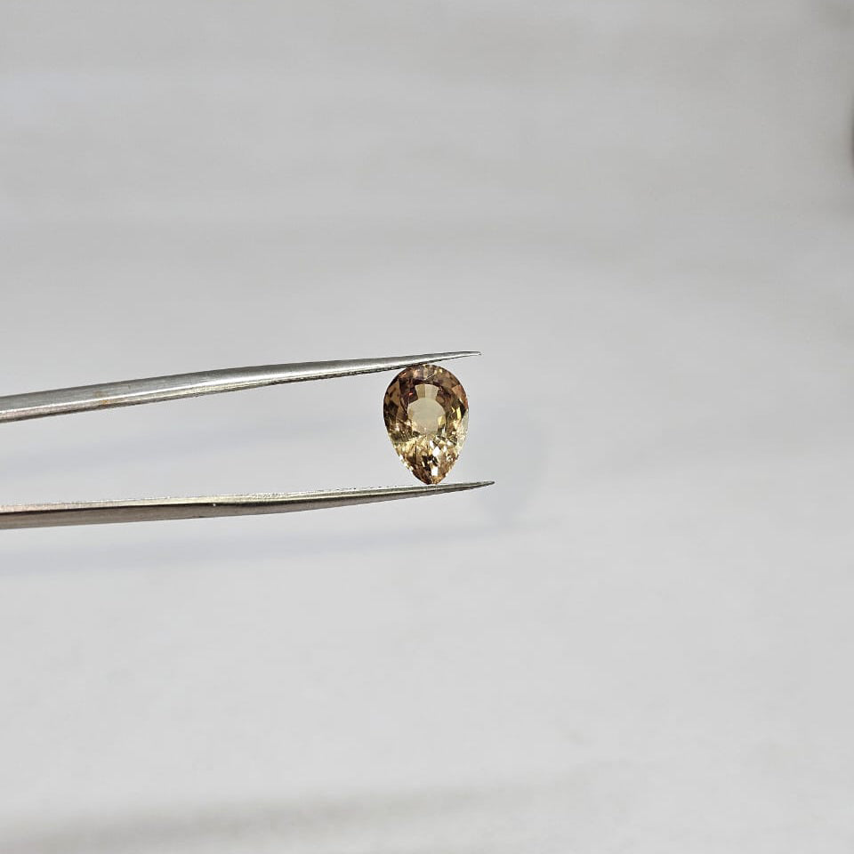 Saphir Padparadscha sunset