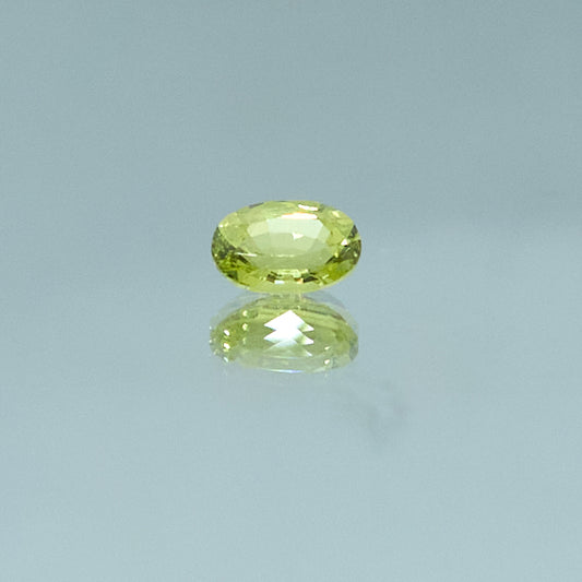 Green sapphire